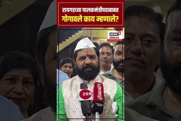 रायगडच्या पालकमंत्रीपदाबाबत गोगावले काय म्हणाले? N18S