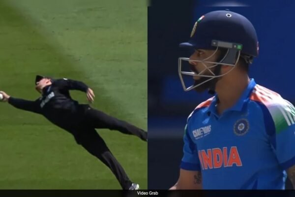 Virat Kohli’s Stunned Reaction As Glenn Phillips Takes Absolute Screamer. Watch