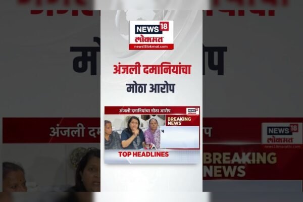 Anjali Damania: अंजली दमानियांचा मोठा आरोप